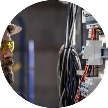 Eletricista em São Paulo SP realizando manutenção preventiva para evitar emergências elétricas. Eletricista em São Paulo SP realizando manutenção preventiva para evitar emergências elétricas.